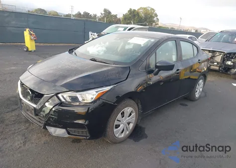 2021 Nissan Versa S Xtronic Cvt z USA, uszkodzony, nr VIN 3N1CN8DV1ML923361